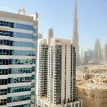 Stunning STD Flat in DT, with Burj Khalifa view .